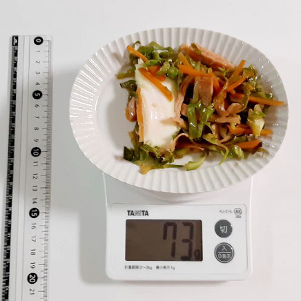 卵1/2個分の巣ごもり卵