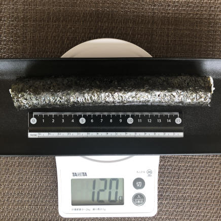 1本のかっぱ巻き 120g