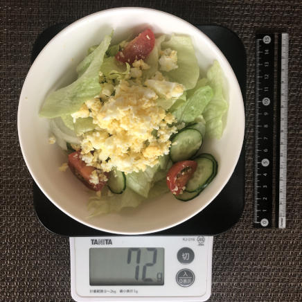 中皿1杯のミモザサラダ 72g