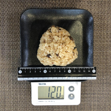 おにぎり1個の茶飯 120g