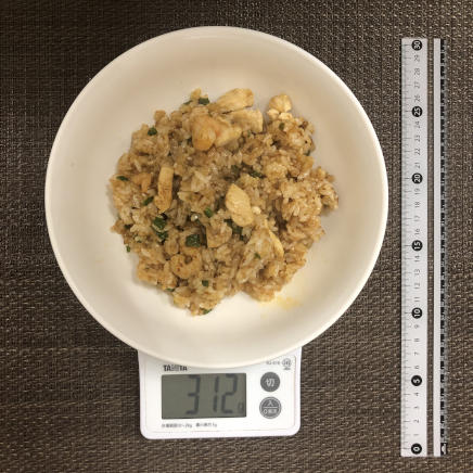 大皿1皿・1人前のジャンバラヤ