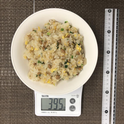 中皿1皿・1人前の納豆チャーハン