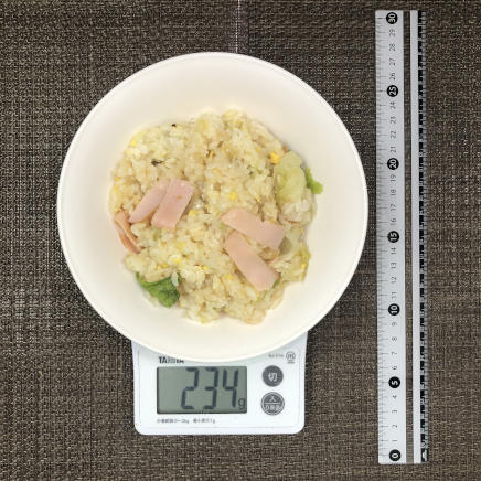 大皿1杯・1人前234gのレタスチャーハン