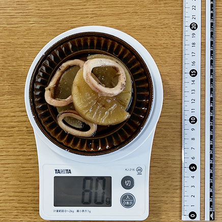 小皿1皿分のいか大根