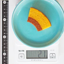 ミニバームクーヘン1個