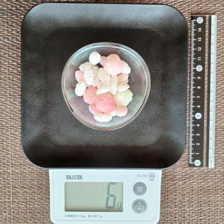おつまみ皿1杯の雛あられ 6g
