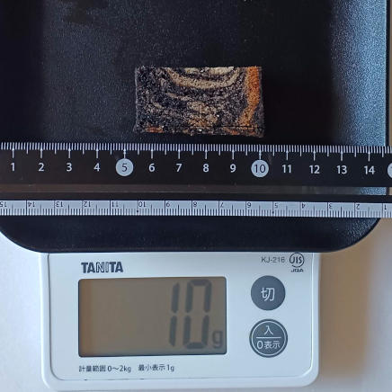 10gのマーブルケーキ