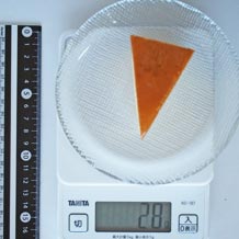 スフレチーズケーキ1/3個