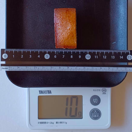 10gのフィナンシェ