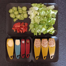 ツナサラダの材料