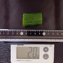 きゅうり 20g