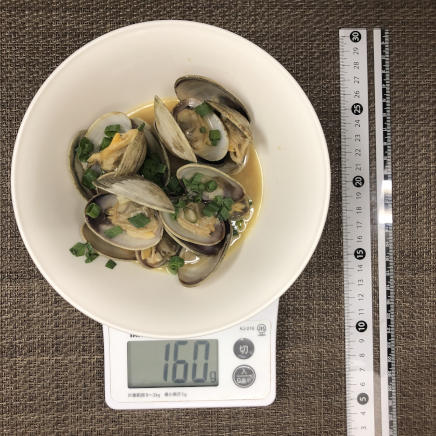 中皿1杯分のアサリバター