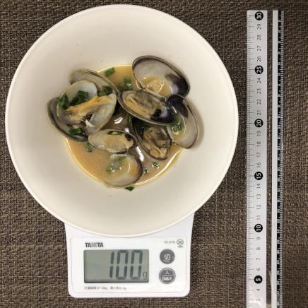 100g分のアサリバター