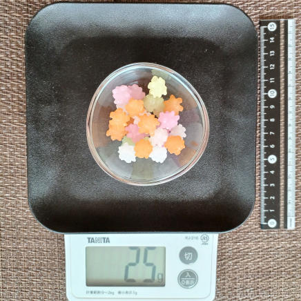 おつまみ皿1杯の金平糖 25g
