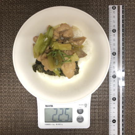 半人前の焼き鳥丼