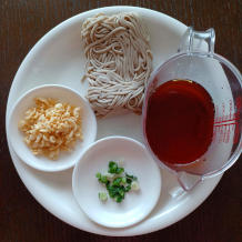 冷やしたぬきそば 1