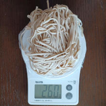 冷やしたぬきそば 3