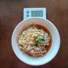 冷やしたぬきそば 4