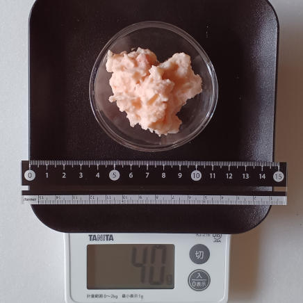 おつまみ皿に盛ったタラモサラダ 40g