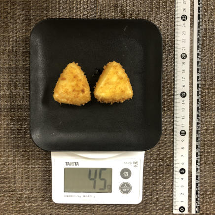 2個分のカマンベールチーズフライ