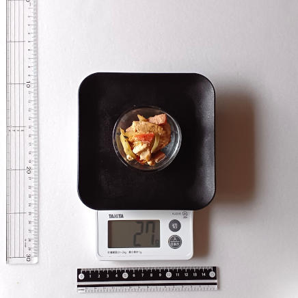 おつまみ皿1杯分の豆腐チャンプルー27g