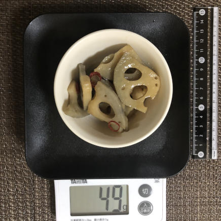小鉢1杯のれんこんのきんぴら 49g