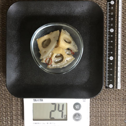 おつまみ皿1杯のれんこんのきんぴら 24g