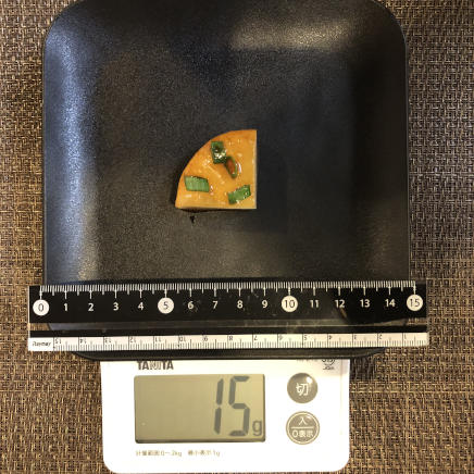 1/4個の大根ステーキ 15g