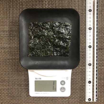 2枚分の韓国海苔