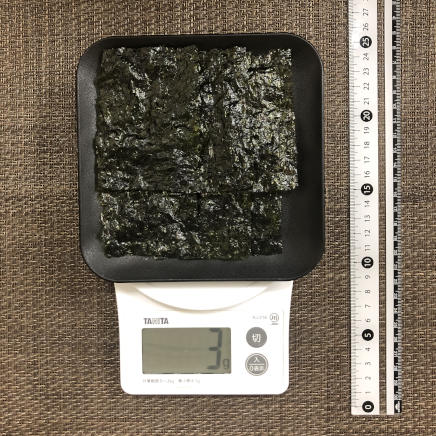 6枚分の韓国海苔