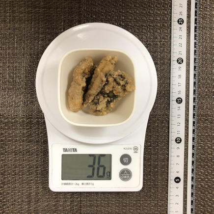 小鉢1杯分のさんまの竜田揚げ