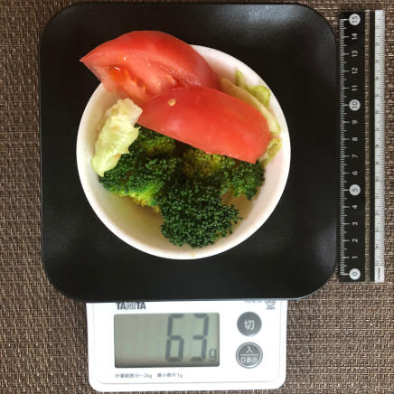 小鉢1杯のブロッコリーサラダ 63g