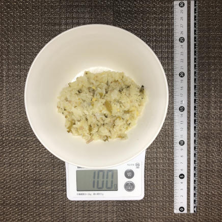 100gの高菜チャーハン