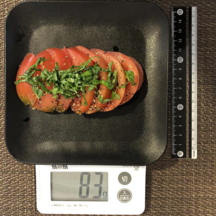 トマト1/2個分の冷やしトマト 83g