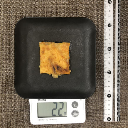 角型(中)・1切れ22gのキムチチヂミ