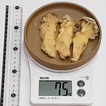 1.5本文のエリンギの天ぷら