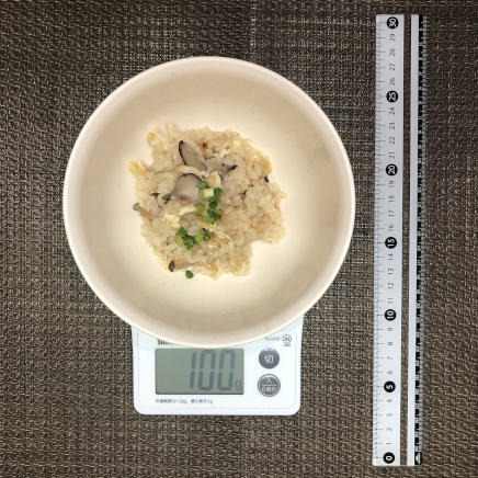 100g人前のツナの炊き込みご飯