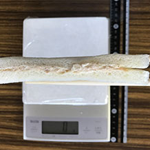 ツナサンドのクロースアップ