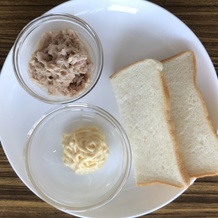 ツナサンドの材料