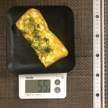 卵サラダトースト約1/2枚55g