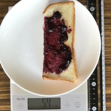 ジャムトースト半分 54g