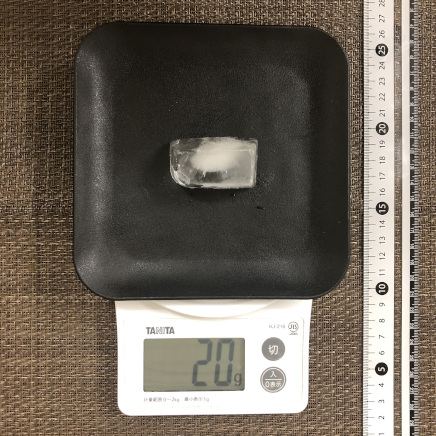 氷1個20g