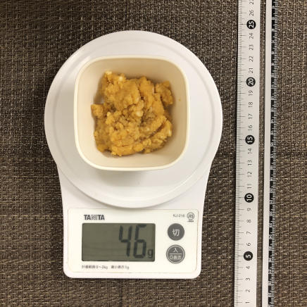 おつまみ皿１杯・１人前46g