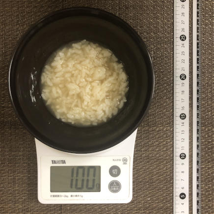 100g分の茶粥
