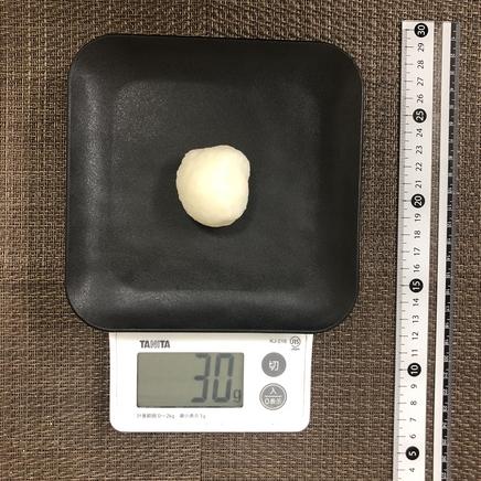 1個分のだまこもち