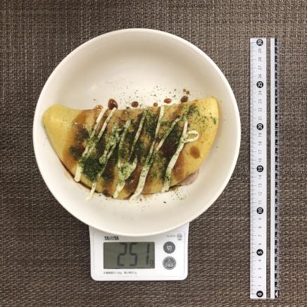 大皿1皿・1人前のキャベツ焼き