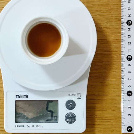 小さじ1杯分のわさびドレッシング