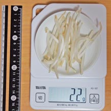 もやし22g