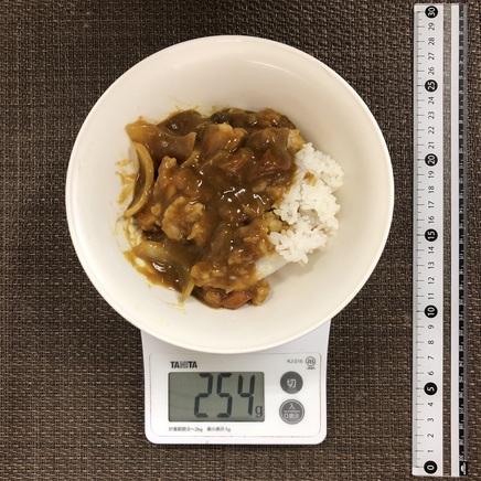 中皿1皿・半人前のトマトカレー