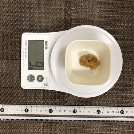 おつまみ皿1皿分・1人前のねぎ味噌